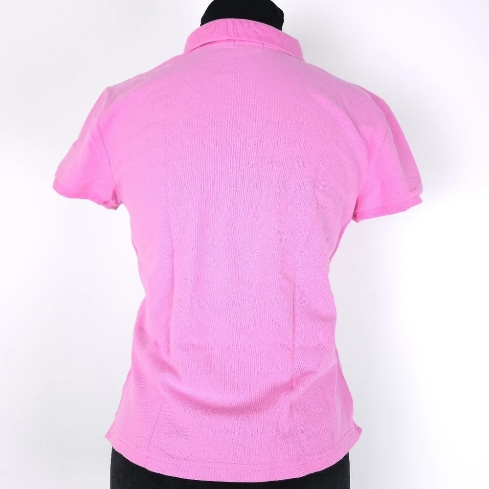 J. Crew Vintage Y2K 05 Pink Polo Baby Tee